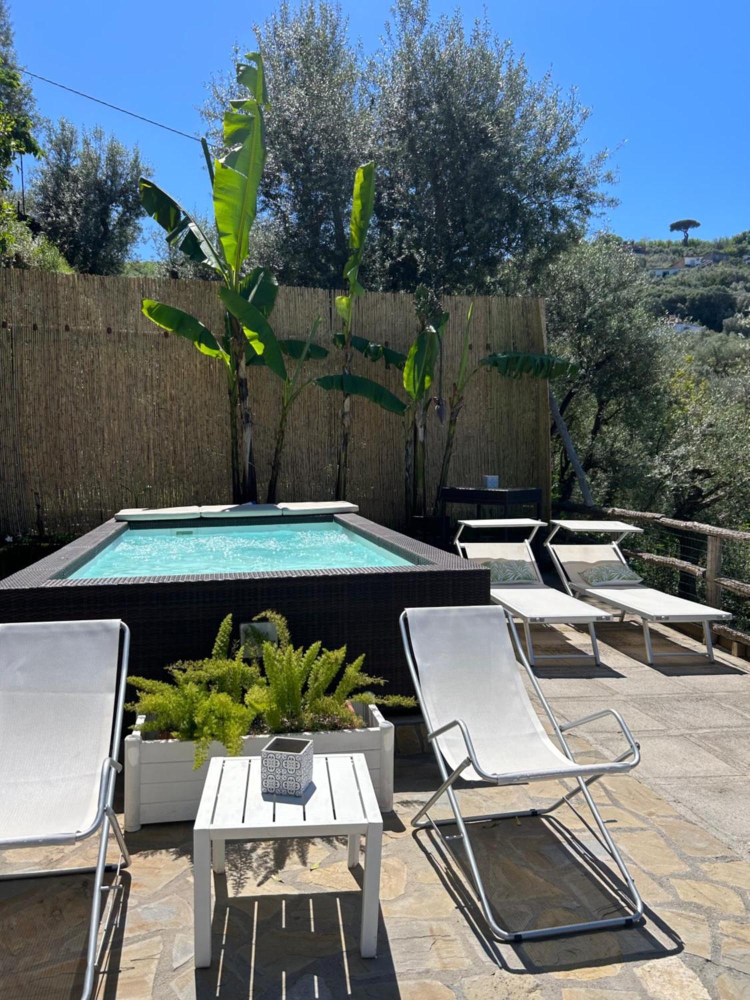 Villa Carolina Sorrento Private Heated Pool And Sea View Екстериор снимка