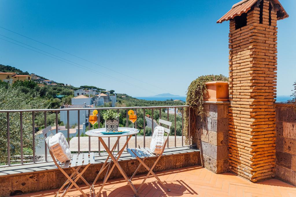 Villa Carolina Sorrento Private Heated Pool And Sea View Екстериор снимка